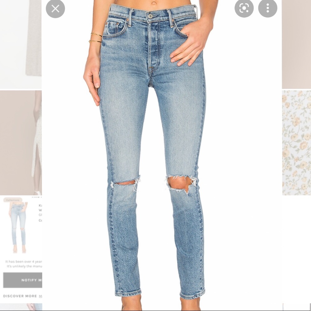 GRLFRND High Rise Skinny Karolina jeans size 27